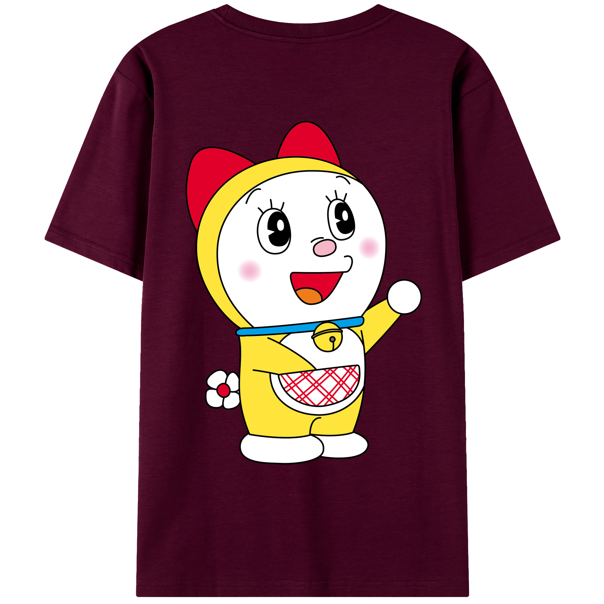 （画像用） ドラえもん ドラミ Doraemon Dorami レディース半袖Tシャツ(バックプリント)